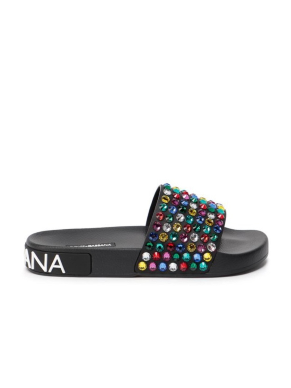 Dolce Gabbana| Beaded Pool Slides| NWT| $538 Retail| Size 40 - Picture 3 of 5